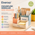 Elverixa™ FocusFlow Modular Desk Organizer