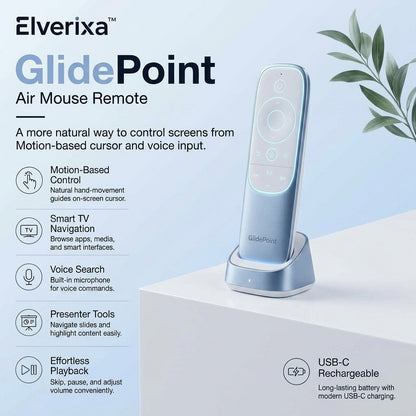 Elverixa™ GlidePoint Air Mouse Remote