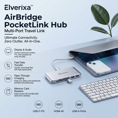 Elverixa™ AirBridge PocketLink Hub