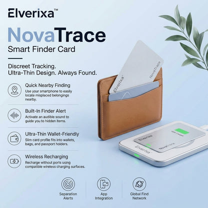 Elverixa™ NovaTrace Smart Finder Card