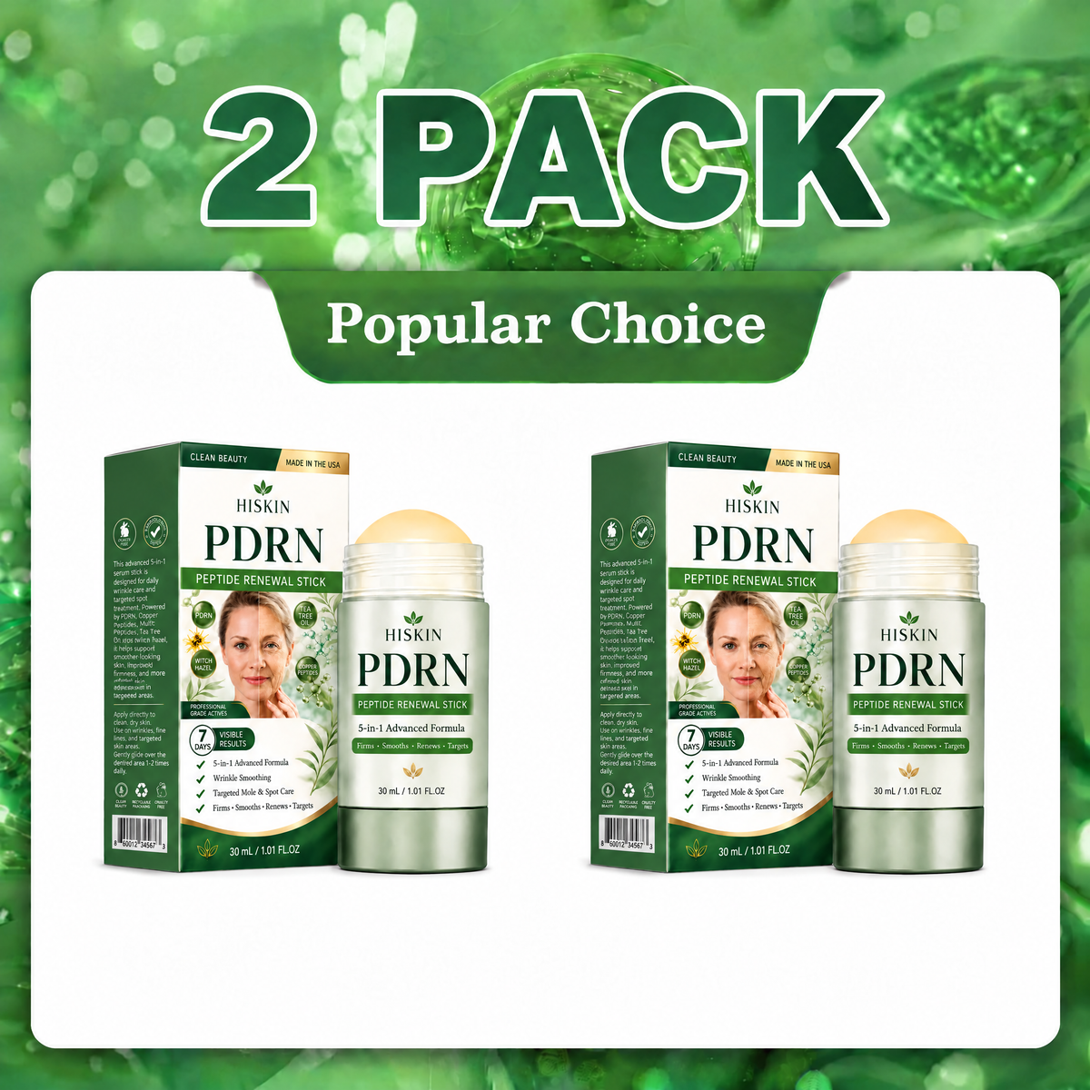 𝑯𝑰𝑺𝑲𝑰𝑵® PDRN Anti‑Aging & Targeted Spot Care(👨‍⚕️Helps Smooth Wrinkles, Support Firmer‑Looking Skin, and Improve The Appearance Of Visible Spots in 7 days🕑)